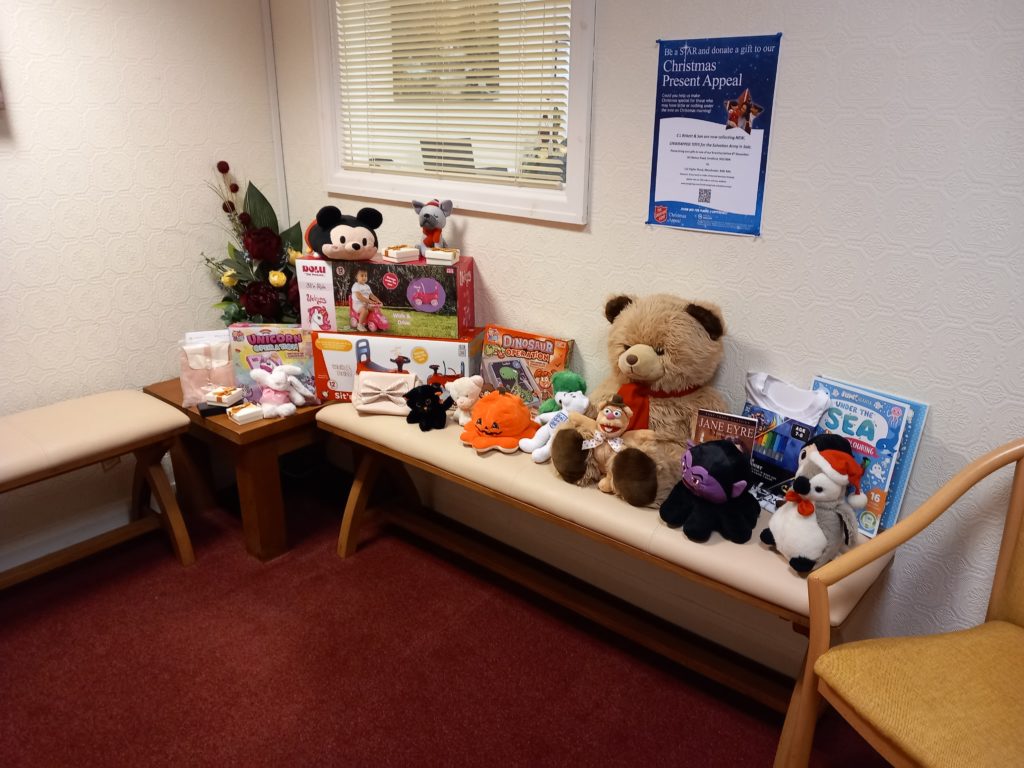 collection of toys to donate